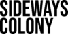 Sideways wordmark