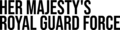 Her Majesty's Royal Guard Force wordmark